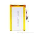 6000mAh 3.7v Rechargeable Li-ion Polymer Battery